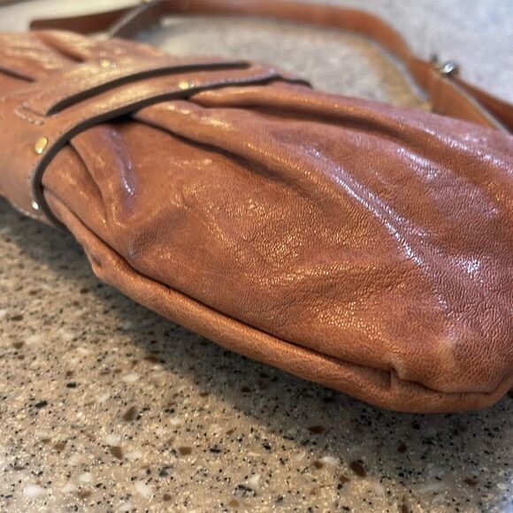 KOOBA Erin Brown Leather Convertible Bag - Picture 8 of 16